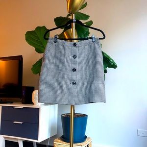 Suis Studio Houndstooth Skirt